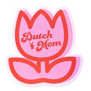 Dutch Bros Coffee Dutch Mom Tulip Sticker Mother's Day Collectible 5/2025